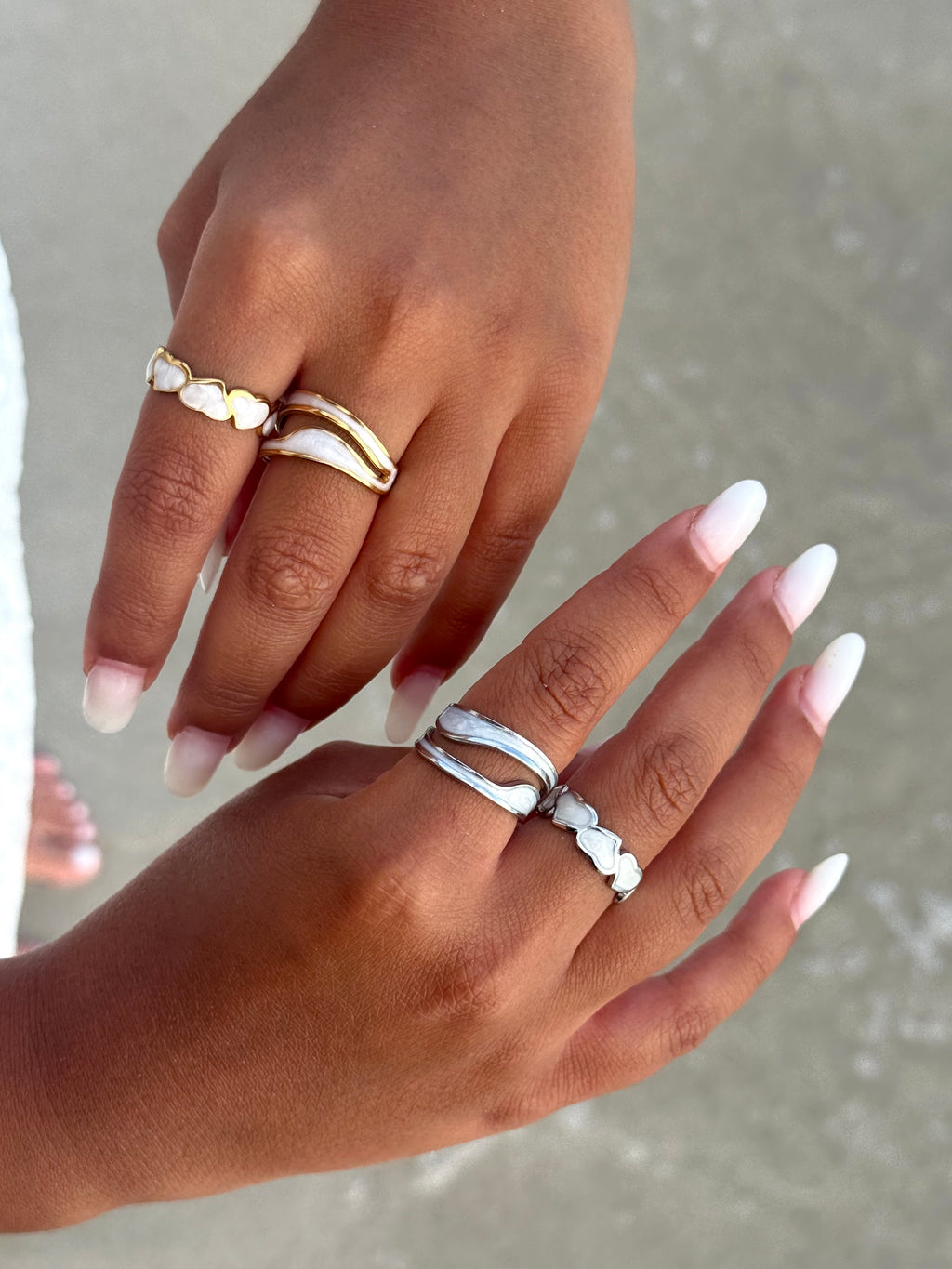 Crystal Tide Ring
