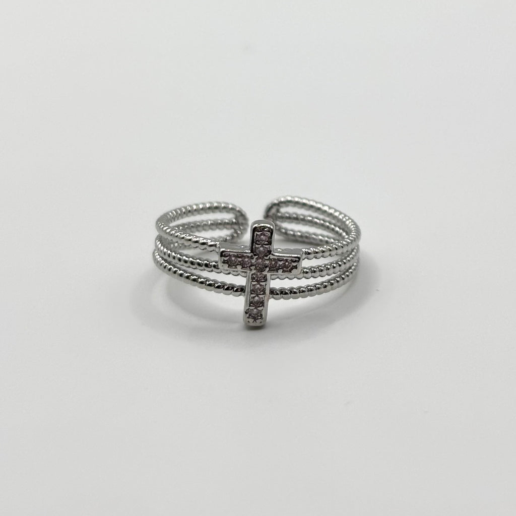Ring rosario silver