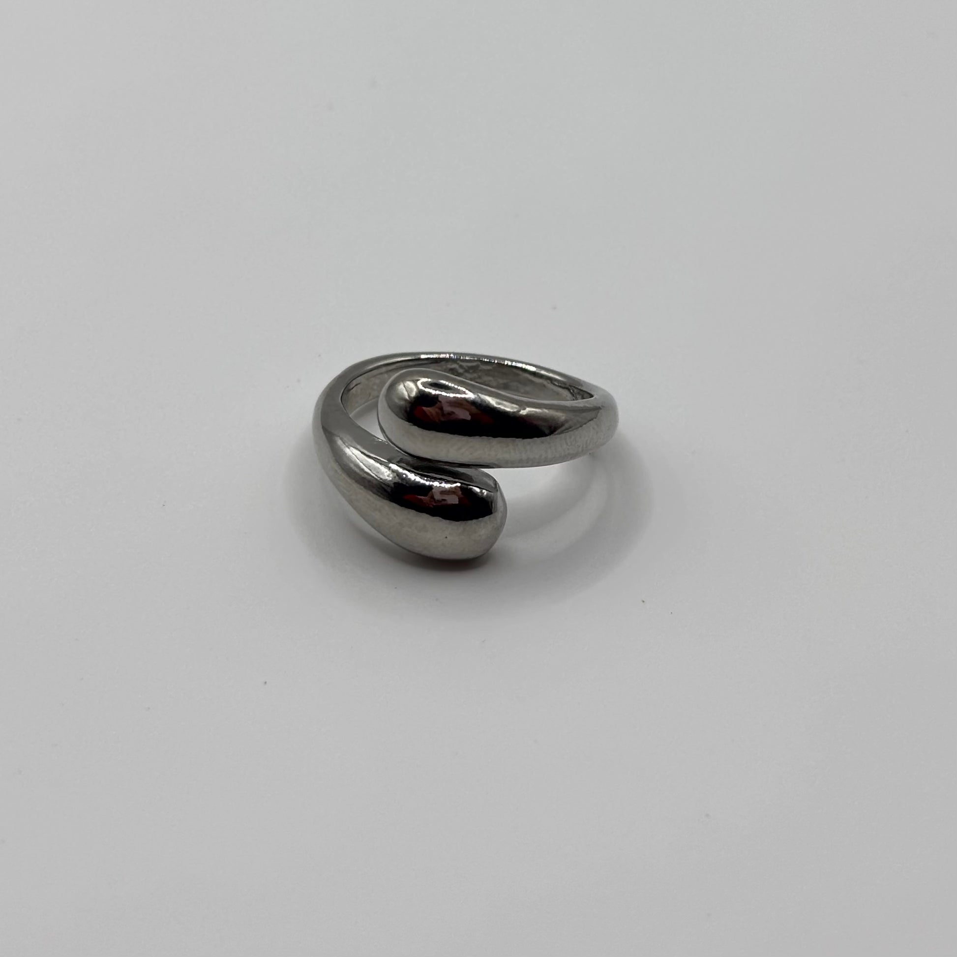 Ring goccia silver