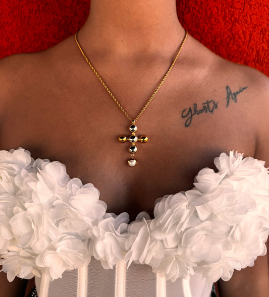 Divine Pearl Cross
