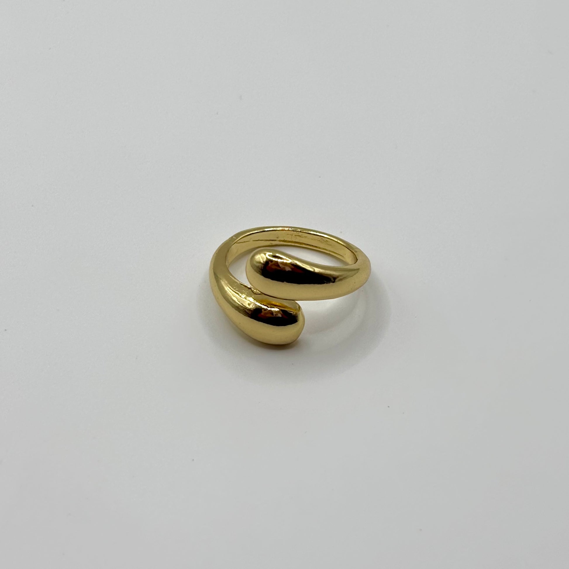 Ring goccia gold