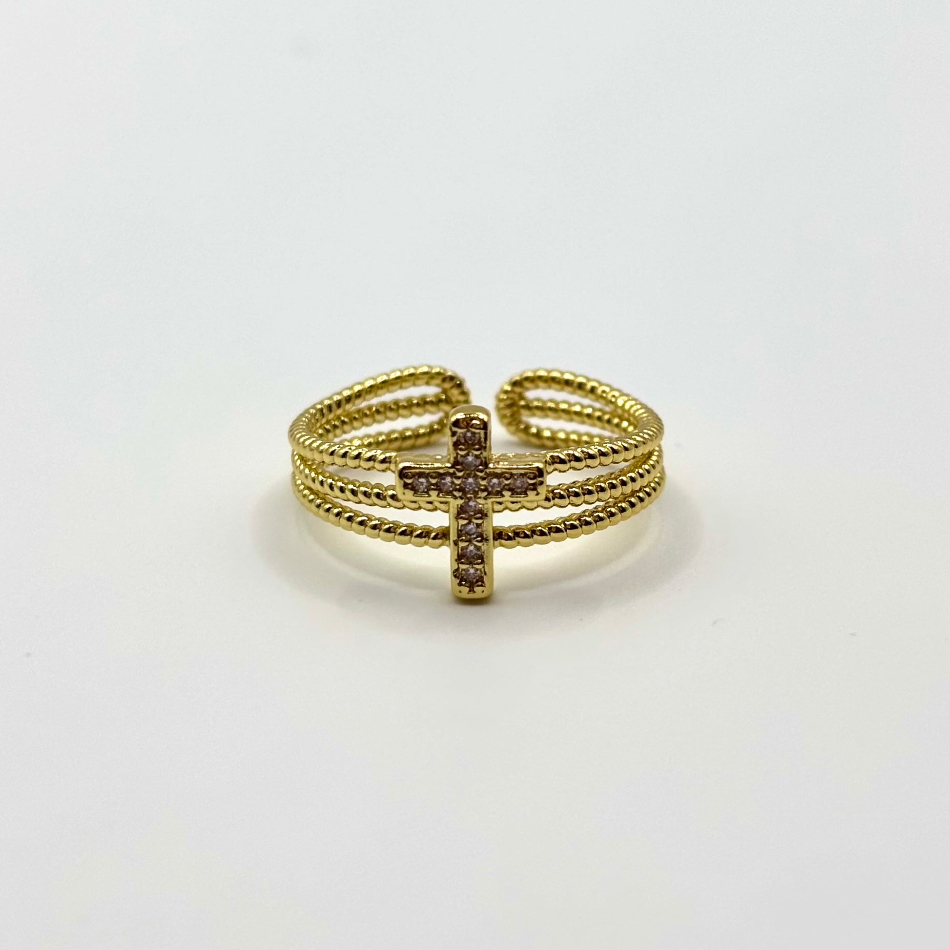 Ring rosario gold