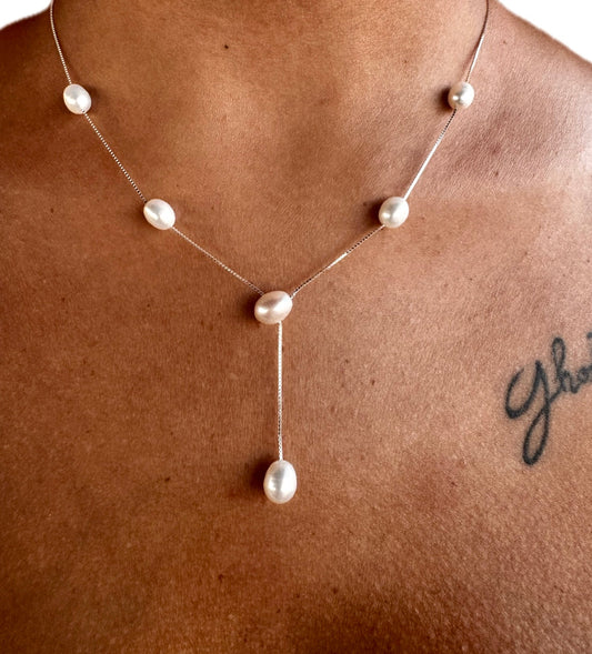 Collana Gocce di Artemide in argento 925