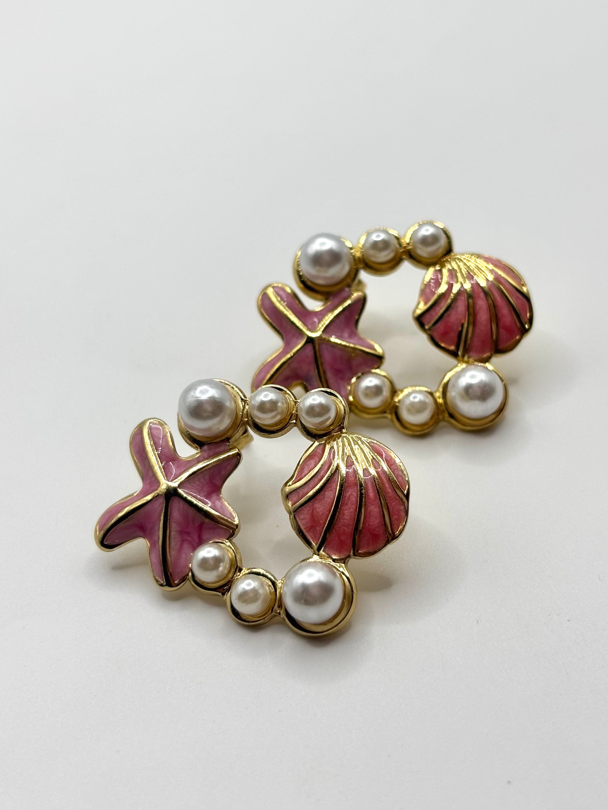 Orecchini Pink Shells