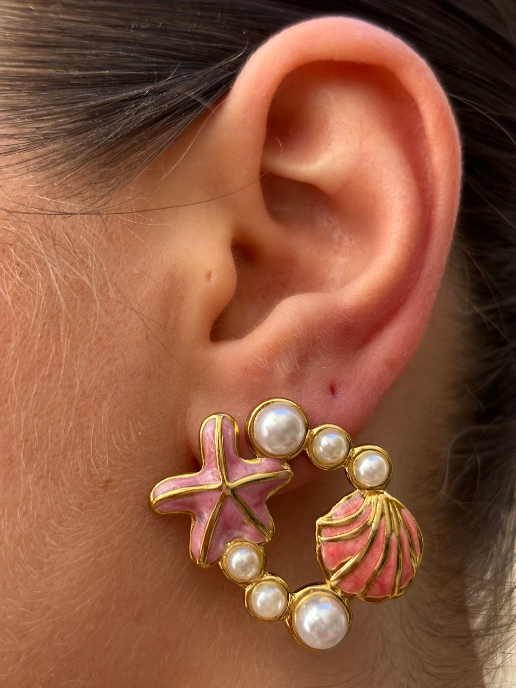 Orecchini Pink Shells